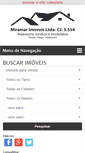 Mobile Screenshot of miramarimoveis.com